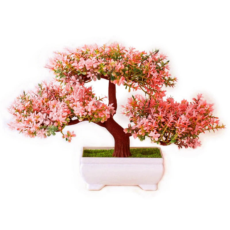 Künstlicher Bonsai-Baum Essener Haus Rosa 